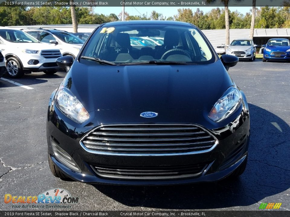 2019 Ford Fiesta SE Sedan Shadow Black / Charcoal Black Photo #8