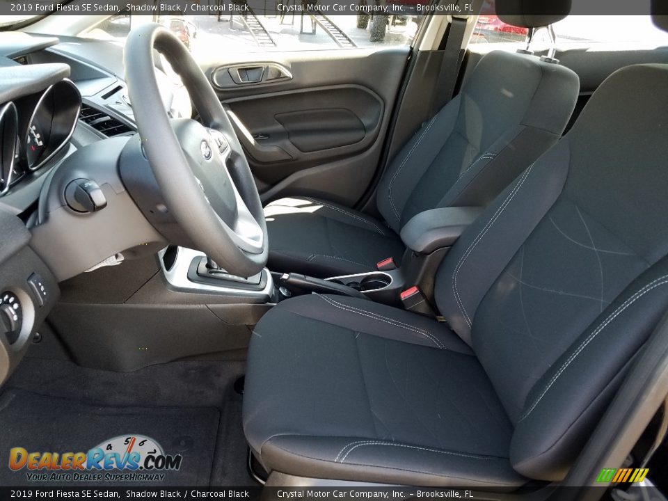 2019 Ford Fiesta SE Sedan Shadow Black / Charcoal Black Photo #9