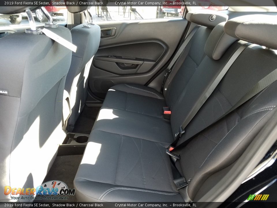 2019 Ford Fiesta SE Sedan Shadow Black / Charcoal Black Photo #10
