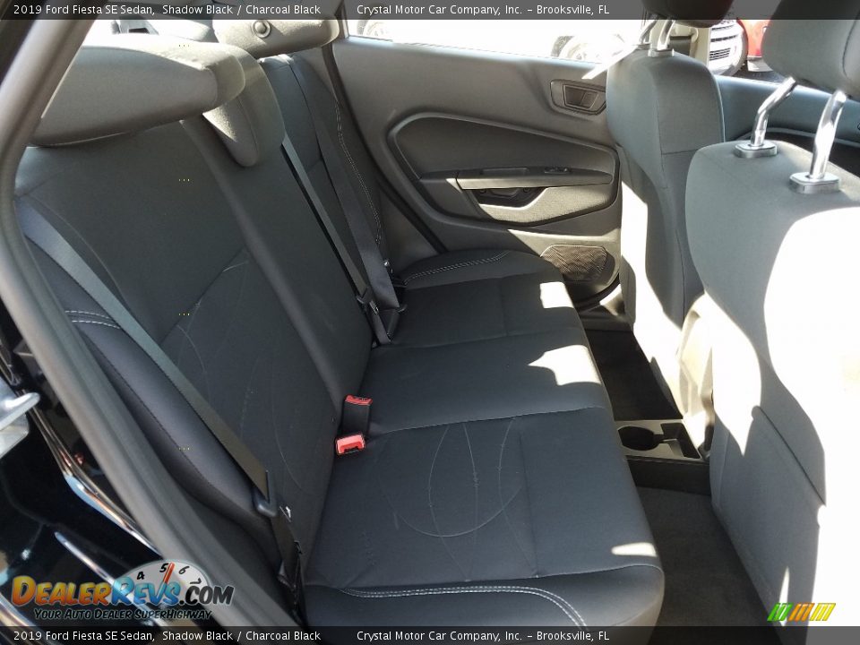 2019 Ford Fiesta SE Sedan Shadow Black / Charcoal Black Photo #11