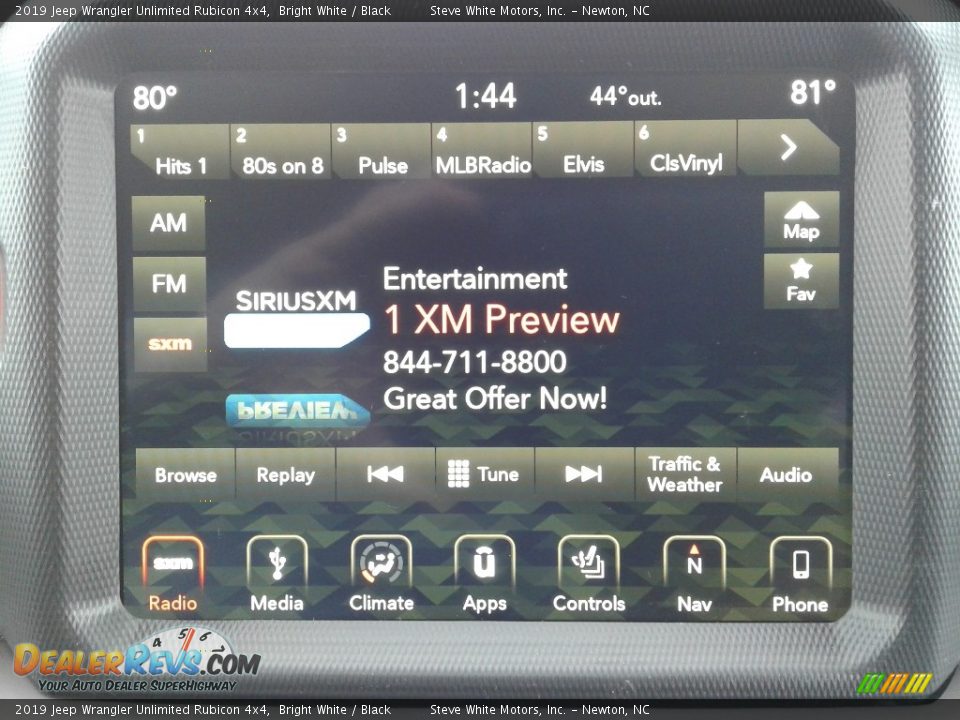 2019 Jeep Wrangler Unlimited Rubicon 4x4 Bright White / Black Photo #22