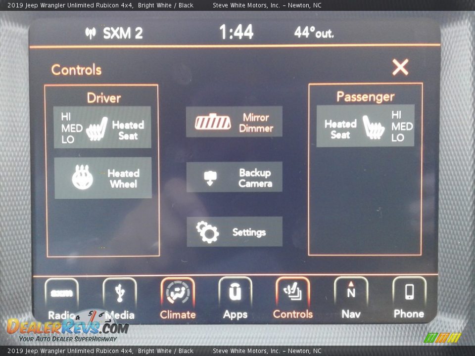 2019 Jeep Wrangler Unlimited Rubicon 4x4 Bright White / Black Photo #26