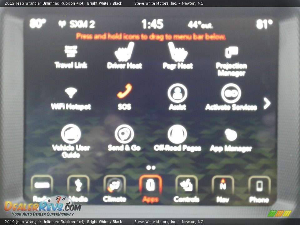 2019 Jeep Wrangler Unlimited Rubicon 4x4 Bright White / Black Photo #27