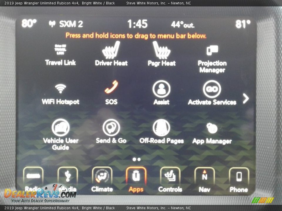 2019 Jeep Wrangler Unlimited Rubicon 4x4 Bright White / Black Photo #28