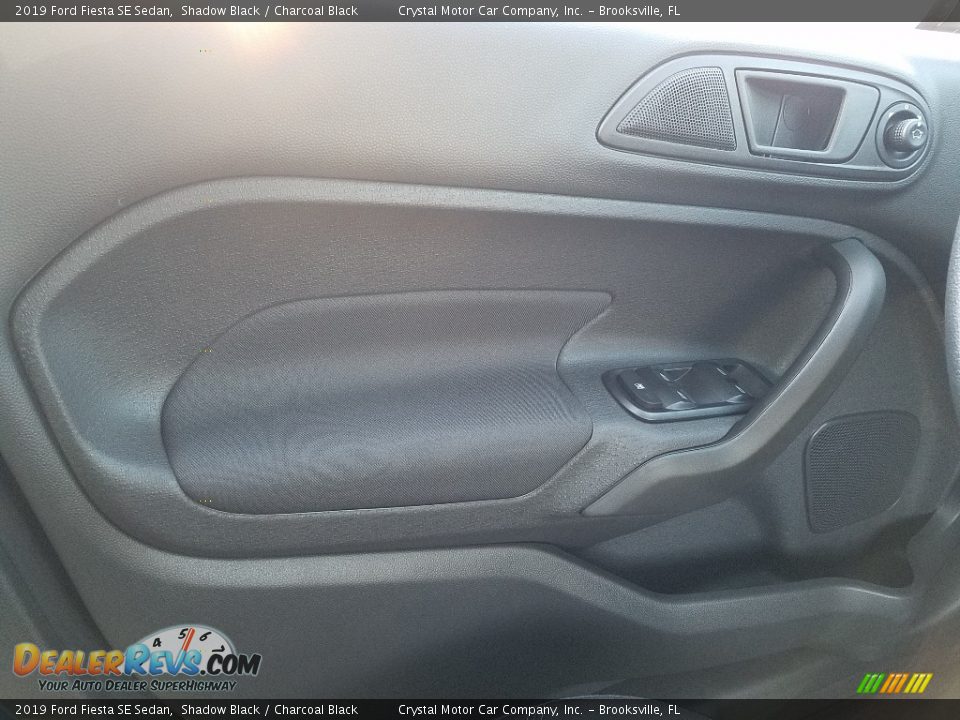 2019 Ford Fiesta SE Sedan Shadow Black / Charcoal Black Photo #17