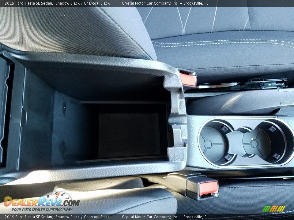 2019 Ford Fiesta SE Sedan Shadow Black / Charcoal Black Photo #18