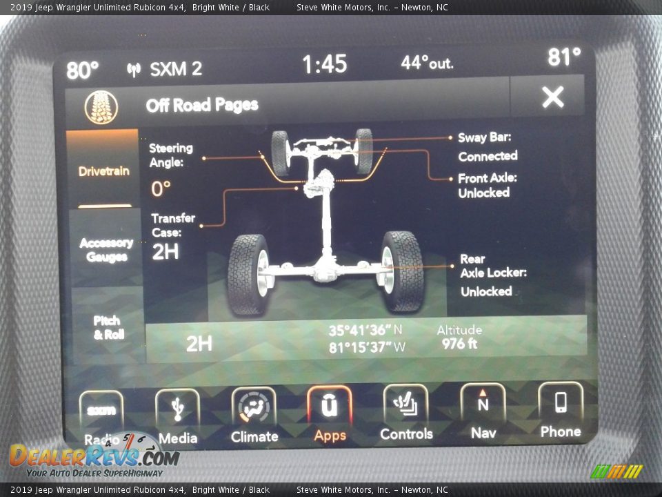 2019 Jeep Wrangler Unlimited Rubicon 4x4 Bright White / Black Photo #30