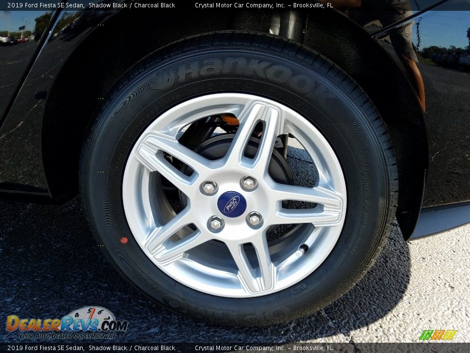2019 Ford Fiesta SE Sedan Shadow Black / Charcoal Black Photo #20