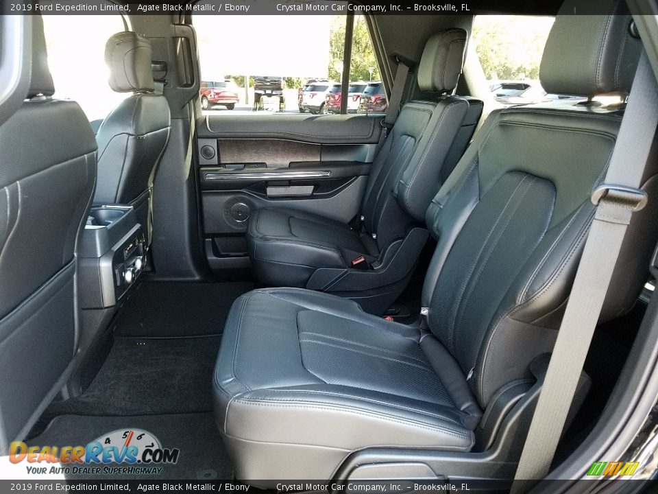 2019 Ford Expedition Limited Agate Black Metallic / Ebony Photo #10