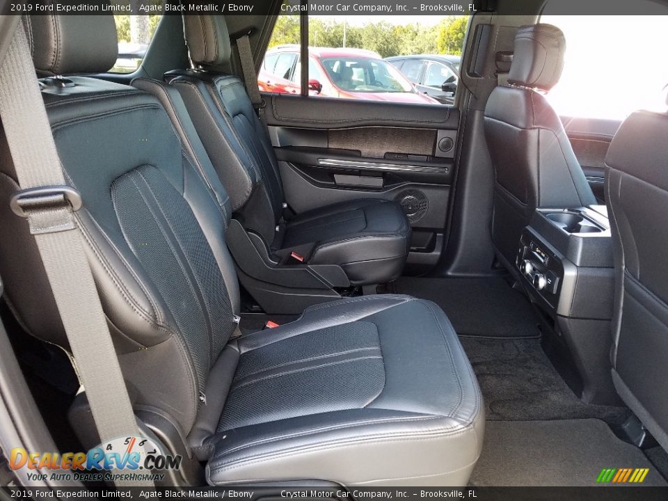 2019 Ford Expedition Limited Agate Black Metallic / Ebony Photo #12