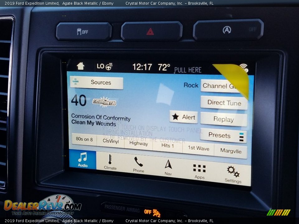 2019 Ford Expedition Limited Agate Black Metallic / Ebony Photo #16