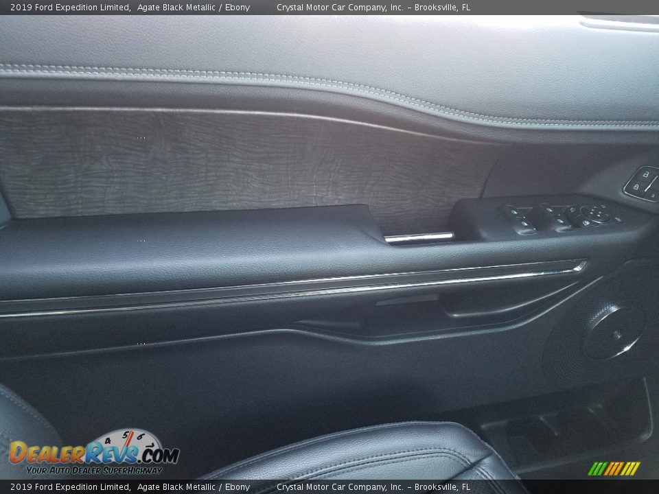 2019 Ford Expedition Limited Agate Black Metallic / Ebony Photo #18