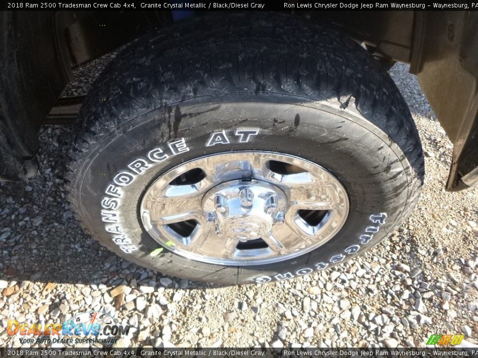 2018 Ram 2500 Tradesman Crew Cab 4x4 Granite Crystal Metallic / Black/Diesel Gray Photo #9