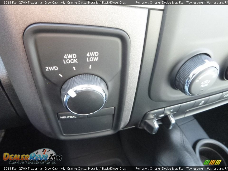 2018 Ram 2500 Tradesman Crew Cab 4x4 Granite Crystal Metallic / Black/Diesel Gray Photo #20