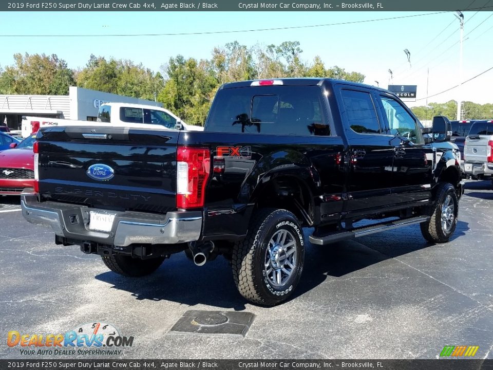 2019 Ford F250 Super Duty Lariat Crew Cab 4x4 Agate Black / Black Photo #5