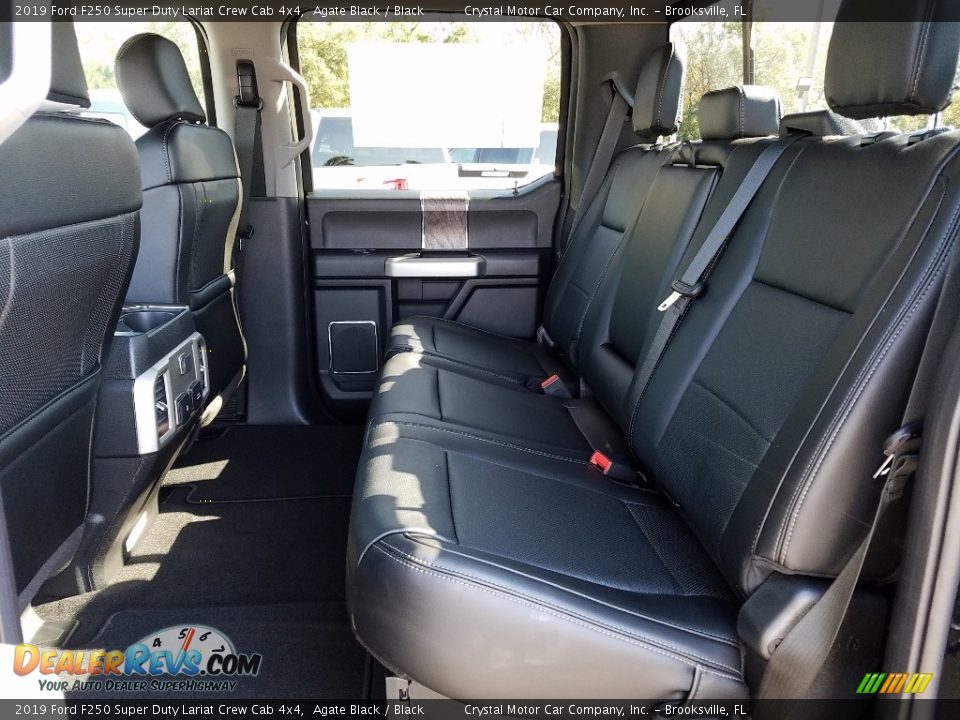 2019 Ford F250 Super Duty Lariat Crew Cab 4x4 Agate Black / Black Photo #10