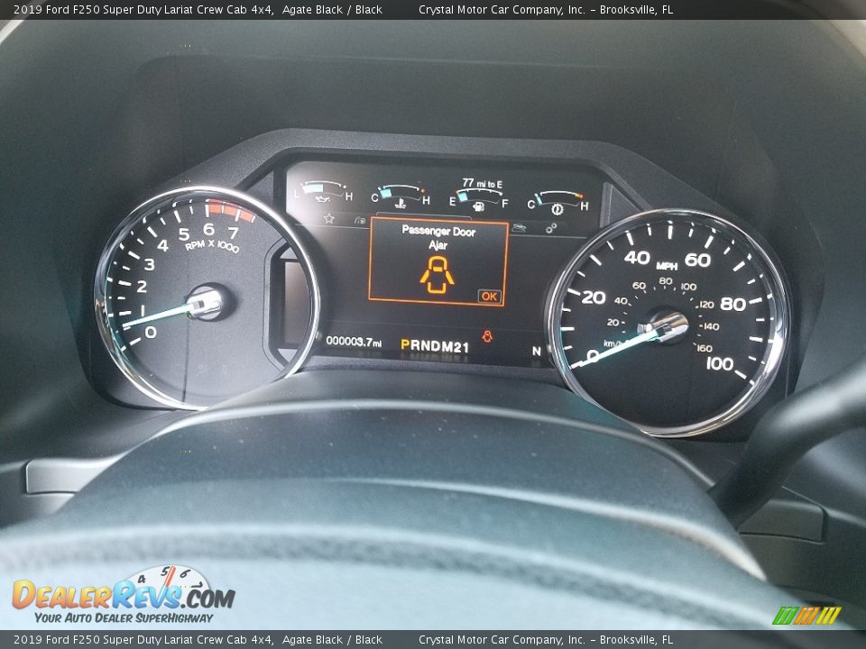 2019 Ford F250 Super Duty Lariat Crew Cab 4x4 Agate Black / Black Photo #14