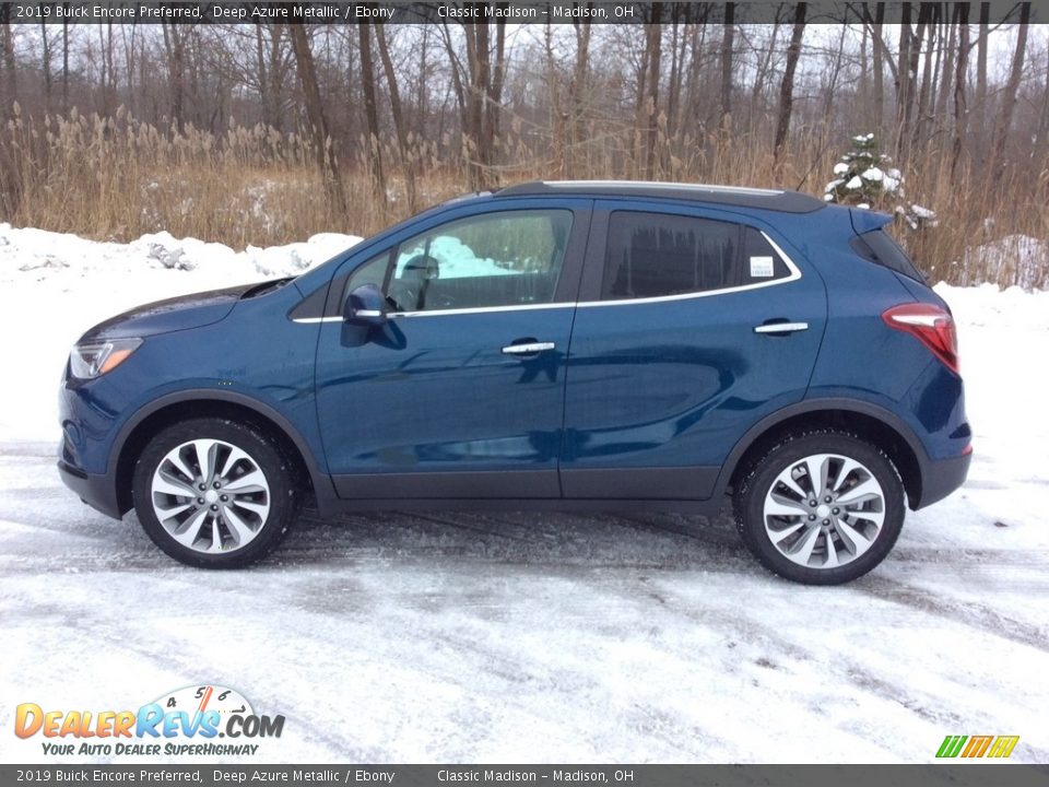 2019 Buick Encore Preferred Deep Azure Metallic / Ebony Photo #3