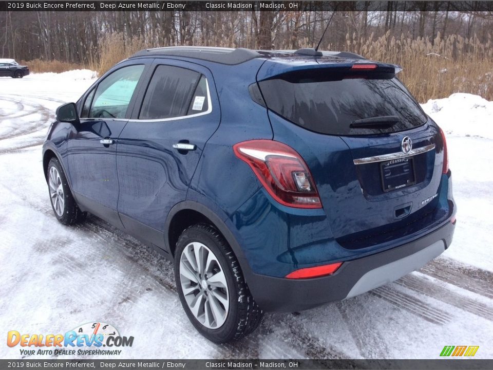 2019 Buick Encore Preferred Deep Azure Metallic / Ebony Photo #4