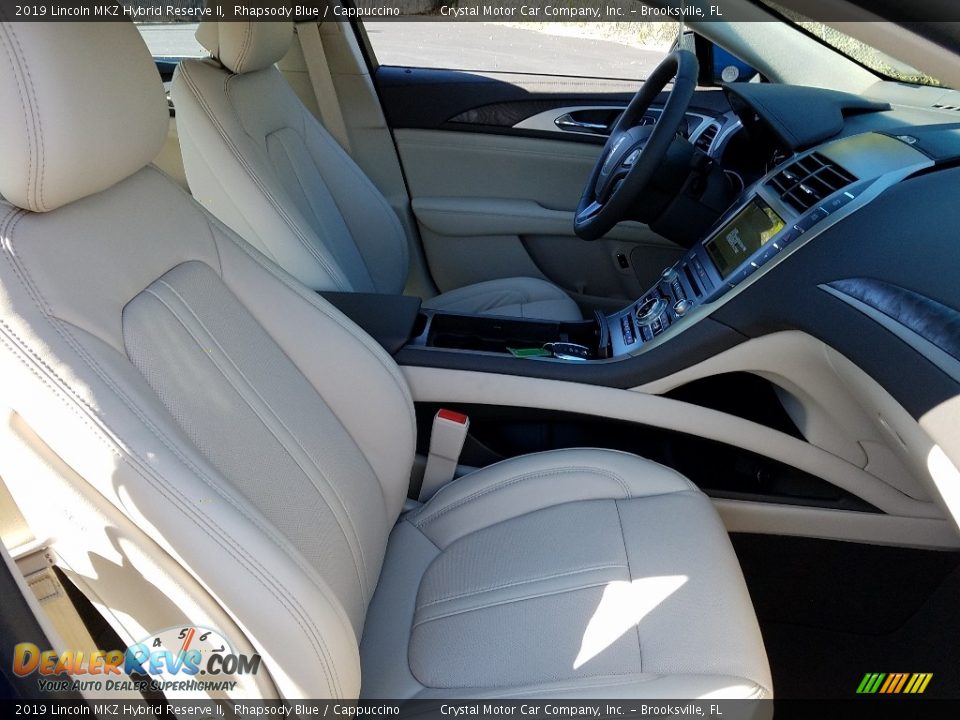 Front Seat of 2019 Lincoln MKZ Hybrid Reserve II Photo #12