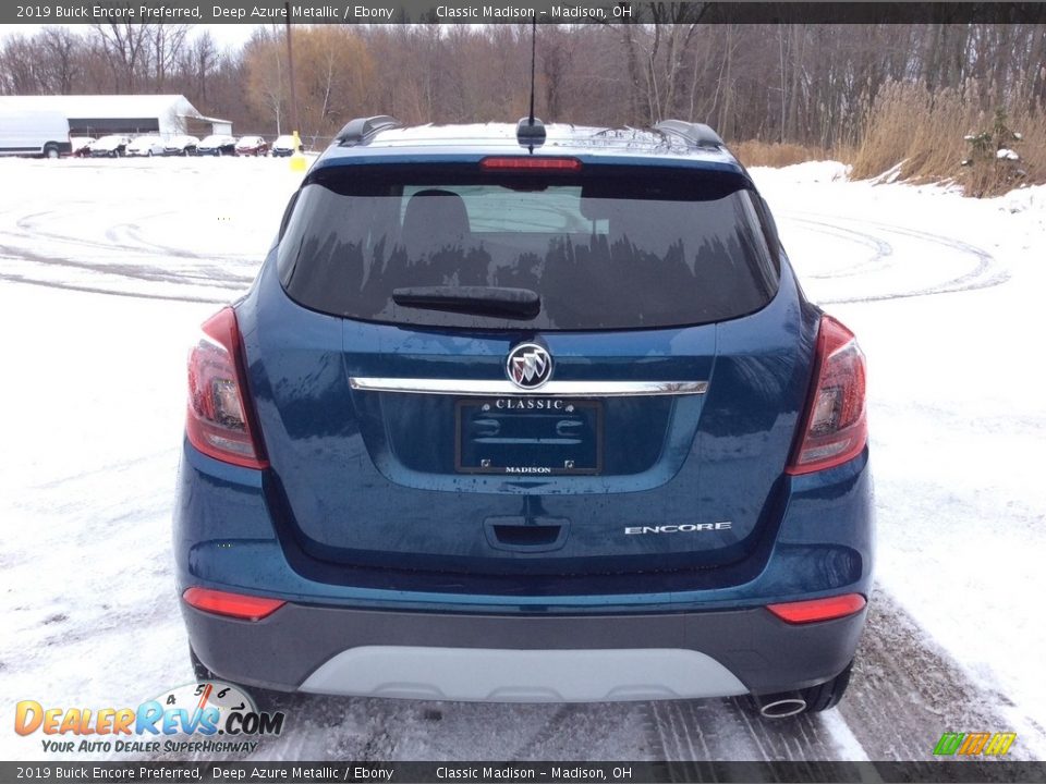 2019 Buick Encore Preferred Deep Azure Metallic / Ebony Photo #5