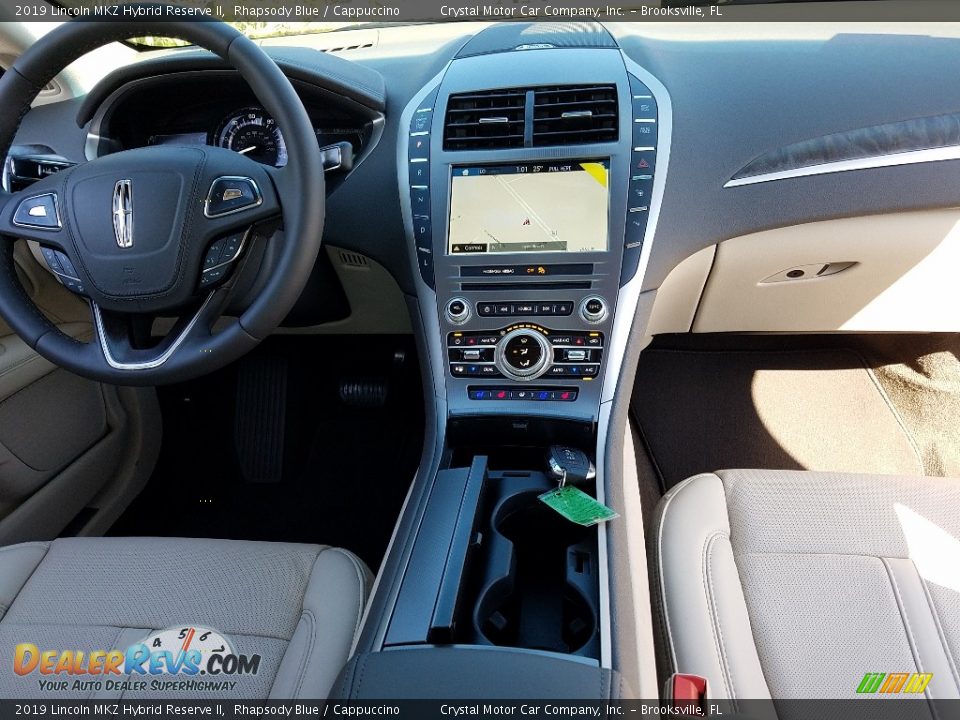 Dashboard of 2019 Lincoln MKZ Hybrid Reserve II Photo #13