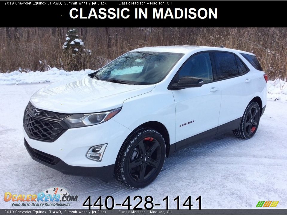 2019 Chevrolet Equinox LT AWD Summit White / Jet Black Photo #1