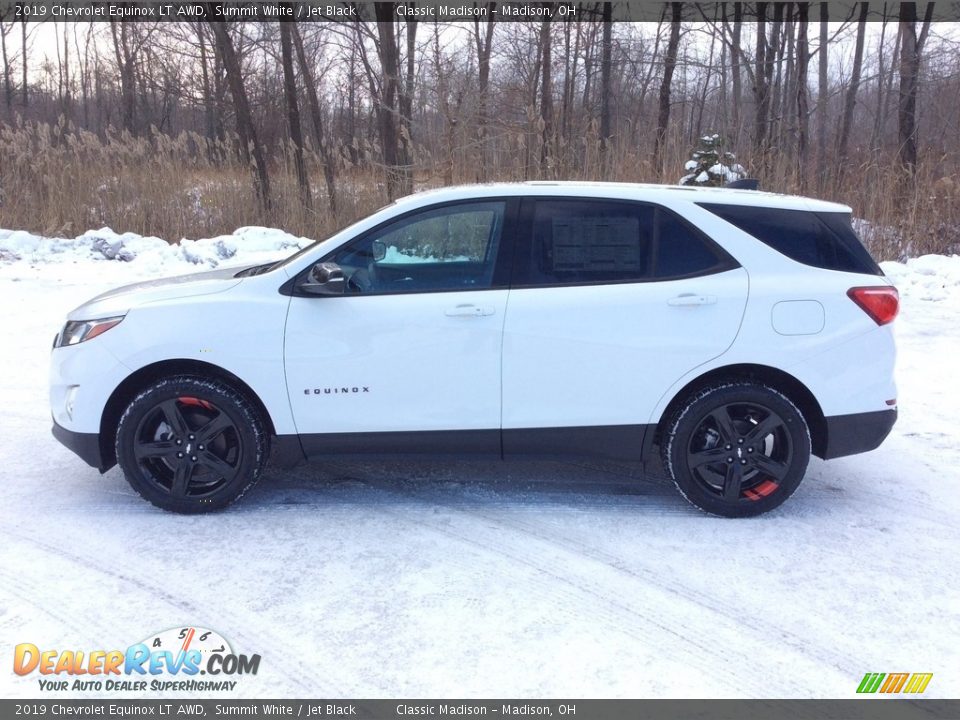 2019 Chevrolet Equinox LT AWD Summit White / Jet Black Photo #3