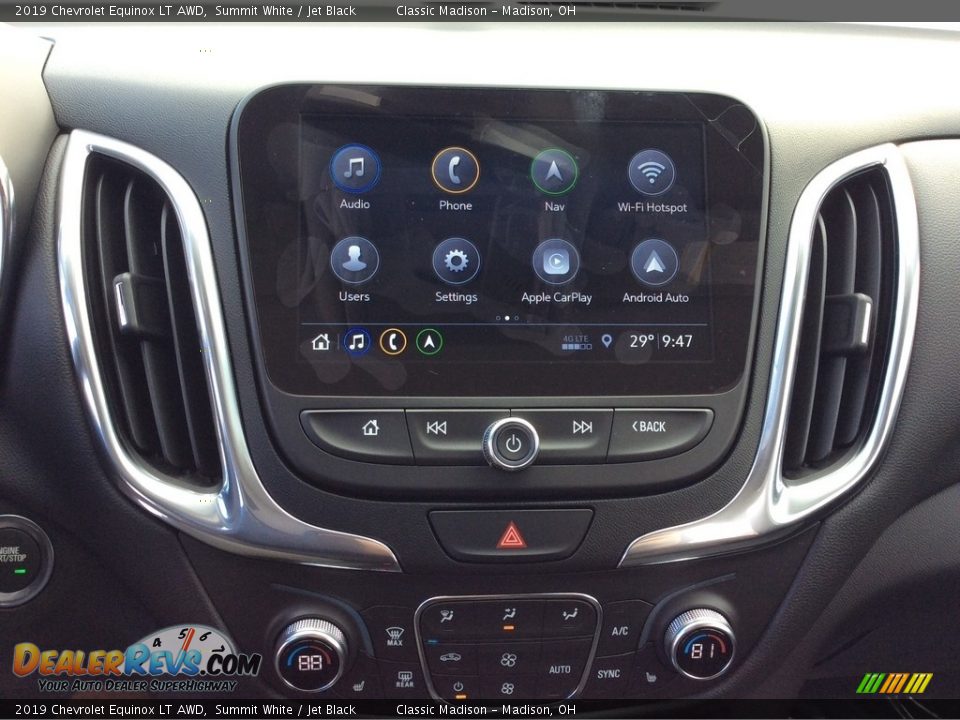 2019 Chevrolet Equinox LT AWD Summit White / Jet Black Photo #14