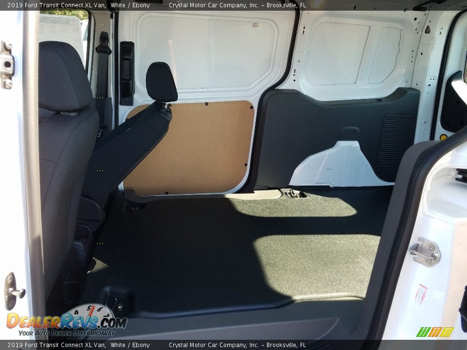 2019 Ford Transit Connect XL Van White / Ebony Photo #10