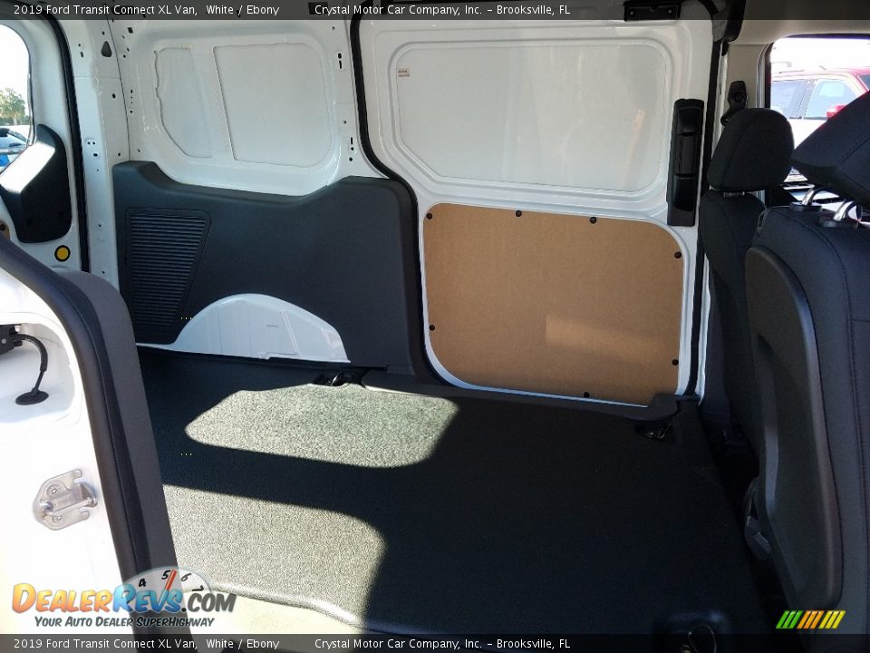 2019 Ford Transit Connect XL Van White / Ebony Photo #11
