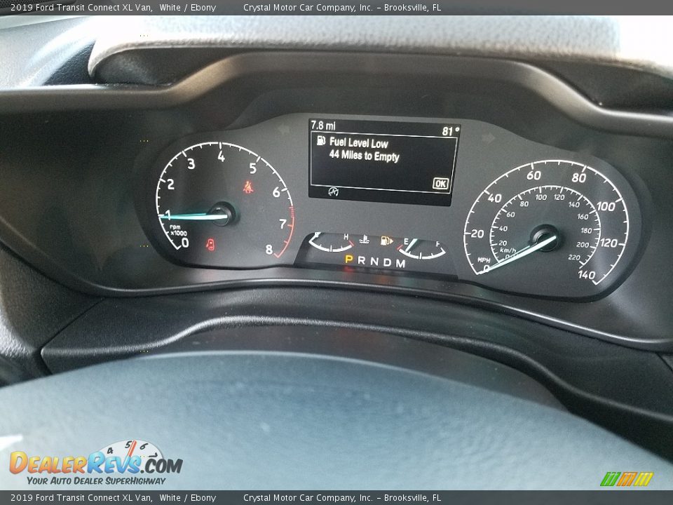 2019 Ford Transit Connect XL Van White / Ebony Photo #14