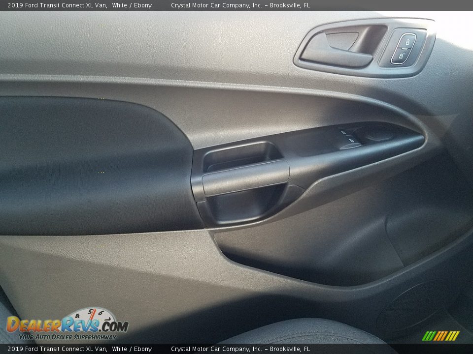 2019 Ford Transit Connect XL Van White / Ebony Photo #17