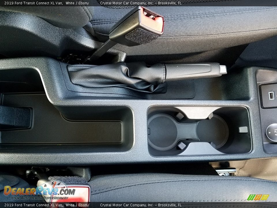 2019 Ford Transit Connect XL Van White / Ebony Photo #18