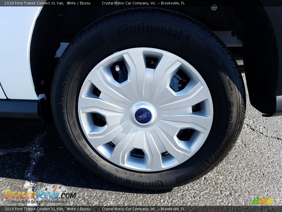 2019 Ford Transit Connect XL Van White / Ebony Photo #20