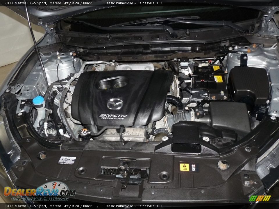 2014 Mazda CX-5 Sport Meteor Gray Mica / Black Photo #6