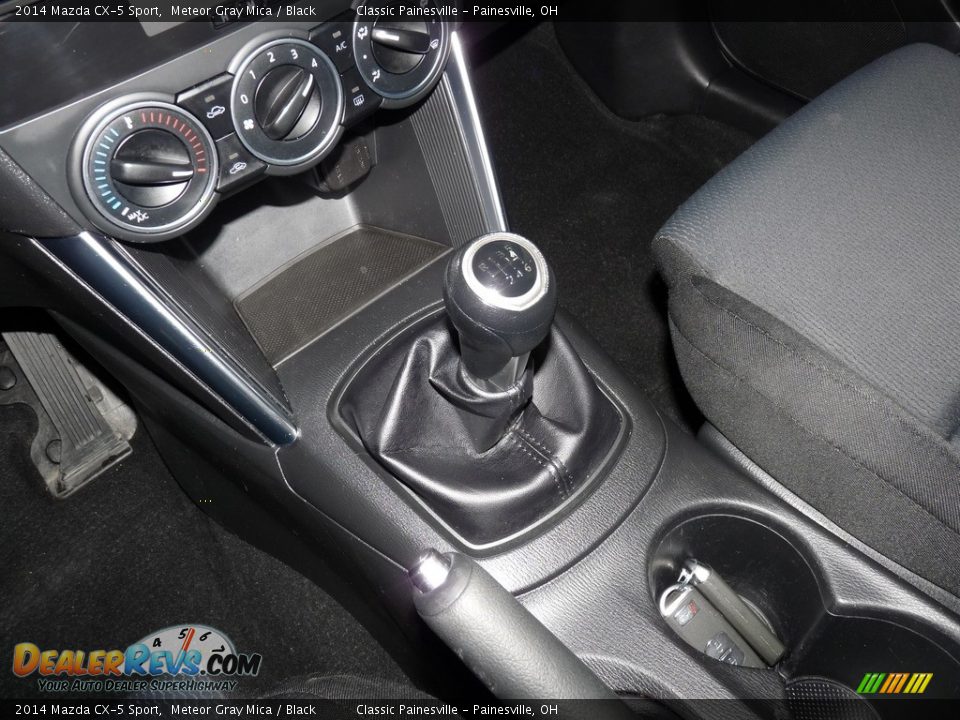 2014 Mazda CX-5 Sport Meteor Gray Mica / Black Photo #13