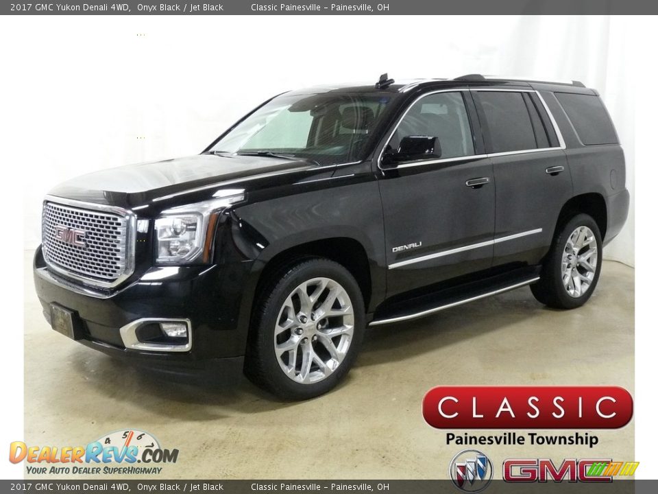 2017 GMC Yukon Denali 4WD Onyx Black / Jet Black Photo #1