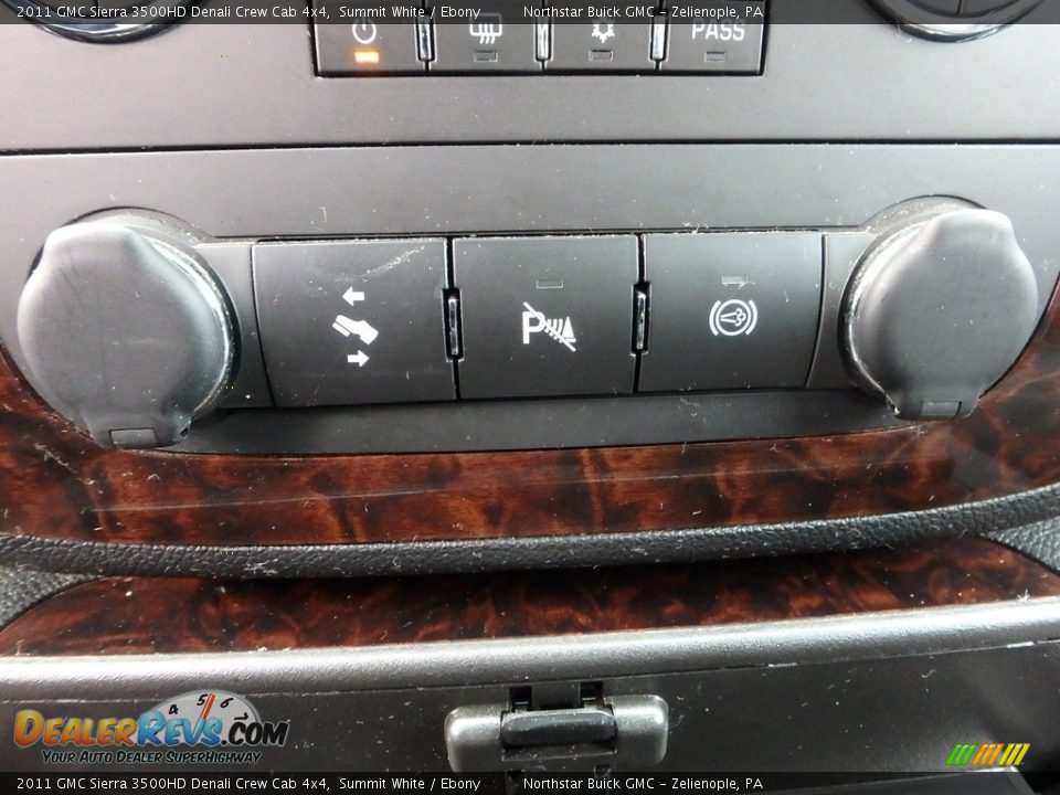 2011 GMC Sierra 3500HD Denali Crew Cab 4x4 Summit White / Ebony Photo #28