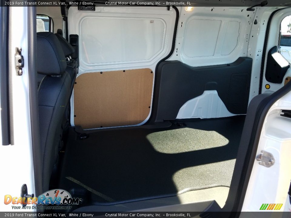 2019 Ford Transit Connect XL Van White / Ebony Photo #10