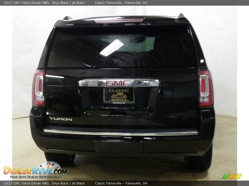 2017 GMC Yukon Denali 4WD Onyx Black / Jet Black Photo #3