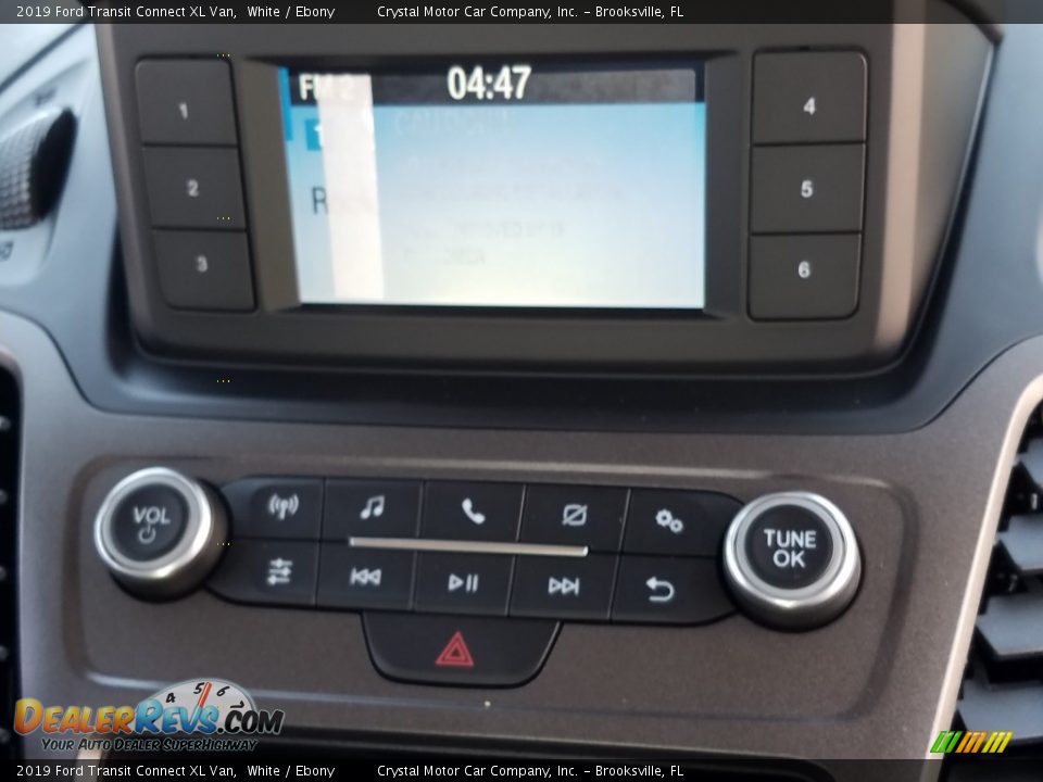 2019 Ford Transit Connect XL Van White / Ebony Photo #15