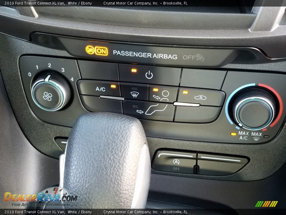2019 Ford Transit Connect XL Van White / Ebony Photo #16