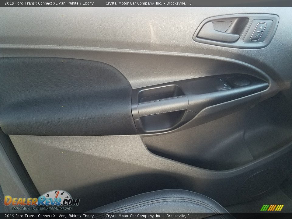 2019 Ford Transit Connect XL Van White / Ebony Photo #17