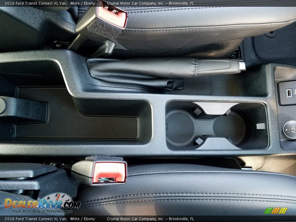 2019 Ford Transit Connect XL Van White / Ebony Photo #18