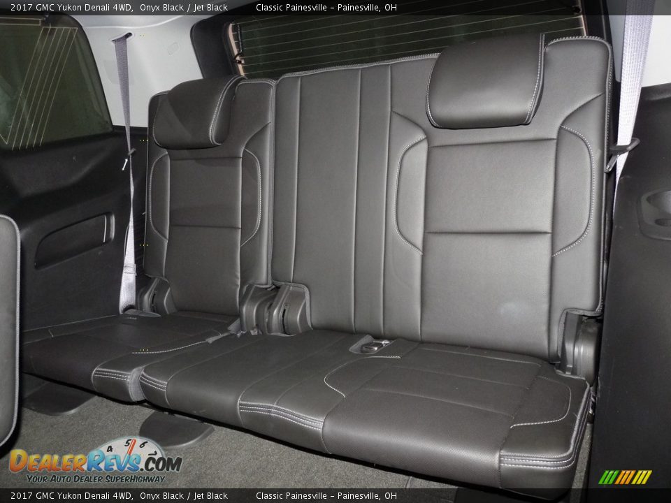 2017 GMC Yukon Denali 4WD Onyx Black / Jet Black Photo #10