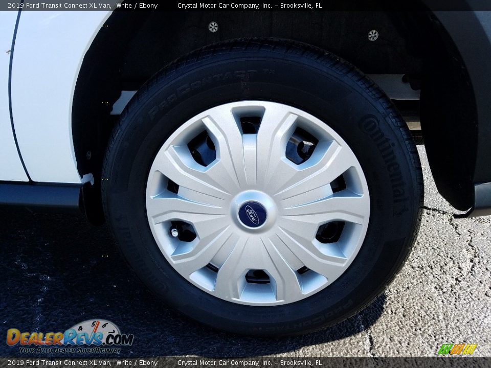 2019 Ford Transit Connect XL Van White / Ebony Photo #20