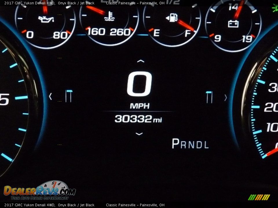2017 GMC Yukon Denali 4WD Onyx Black / Jet Black Photo #16