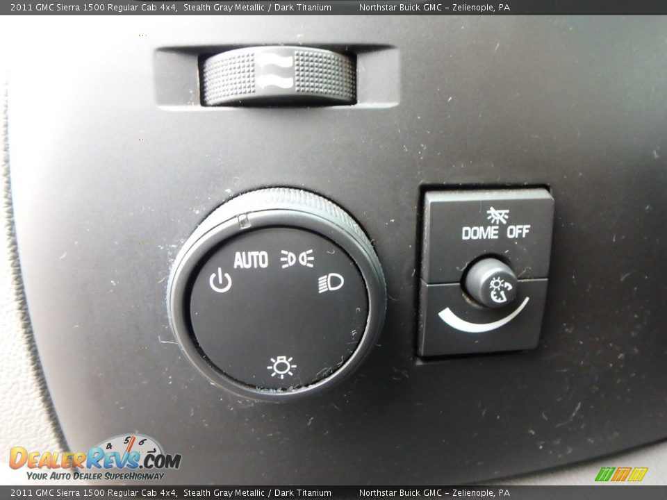 2011 GMC Sierra 1500 Regular Cab 4x4 Stealth Gray Metallic / Dark Titanium Photo #21