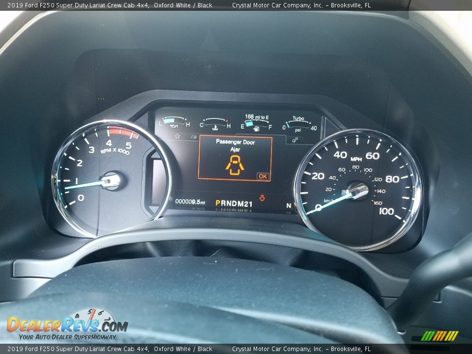 2019 Ford F250 Super Duty Lariat Crew Cab 4x4 Oxford White / Black Photo #14